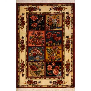 خرید فرش دستبافت ذرع و نیم کد zr06