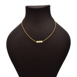 خرید                     گردنبند طلا 18 عیار زنانه آرشا گالری طرح قلب کد 430A2489