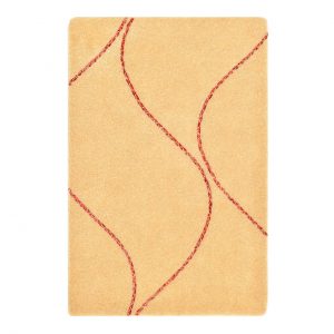 خرید موکت ظریف مصور طرح کارون زمینه کرم کد 9512