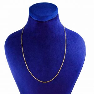 خرید                     زنجیر طلا 18 عیار زنانه کانیار گالری کد Z2