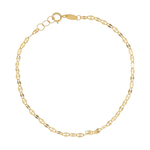خرید                     دستبند طلا 18 عیار زنانه مایا ماهک مدل MB0977