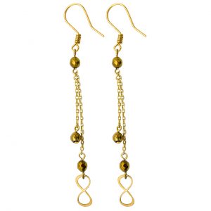 خرید                     گوشواره طلا 18 عیار زنانه مانچو مدل efgs008