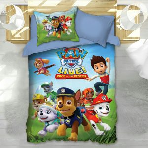 خرید                     سرویس روتختی مدل PAW Patrol یک نفره 4 تکه