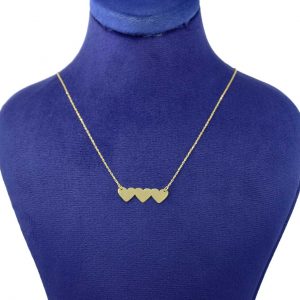 خرید                     گردنبند طلا 18 عیار زنانه کانیار گالری کد 2455
