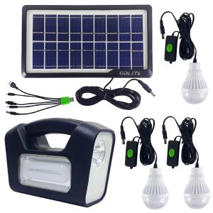 خرید                     سیستم روشنایی خورشیدی جی دی لایت مدل GD-3
