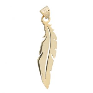 خرید آویز گردنبند طلا 18 عیار رزا مدل N091