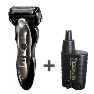 خرید                     ماشین اصلاح صورت پاناسونیک سری لمدش مدل ES-ST25 به همراه تیغ و شبکه پاناسونیک مدل 9013 PC