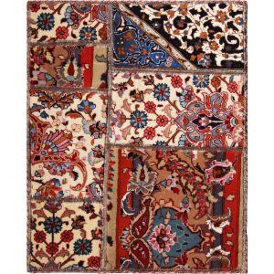 خرید                     پادری کلاژ فرش هریس کد 100354