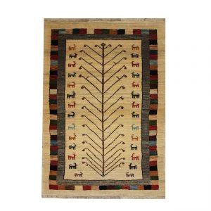 خرید                     گبه دستبافت یک متری کد 842