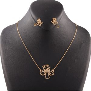 خرید                     نیم ست طلا 18 عیار سپیده گالری SH0001