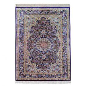 خرید                     فرش دستبافت یک و نیم متری طرح ترنجی کد YMM.22