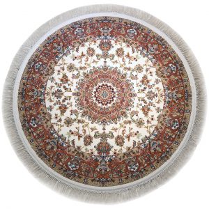 خرید                     فرش ماشینی فرش رادین اصفهان طرح  گرد علیا تبریز رنگ زمینه صدفی