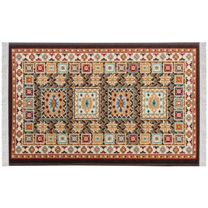 خرید                     گلیم ماشینی کویر طرح سوپر گلیم مدل MT-KP507