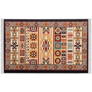خرید                     گلیم ماشینی کویر طرح سوپر گلیم مدل MT-KP512