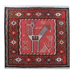 خرید                     زیر تلفنی گلیم دستبافت مدل ورنی بافی کد 5017