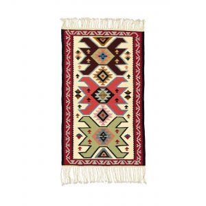 خرید گلیم دستبافت یک متری مدل تالشی کد 002