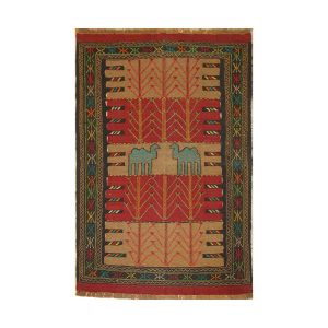خرید گلیم دستبافت دو متری کد 45