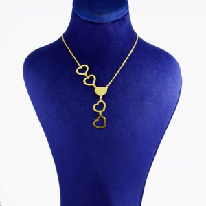 خرید                     گردنبند طلا 18 عیار زنانه کانیار گالری کد 6915