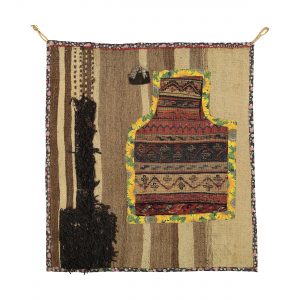 خرید                     کلاژ گلیم دستباف یک متری مدل NBV334