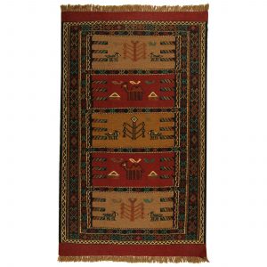 خرید گلیم دستبافت دو متری کد 990803