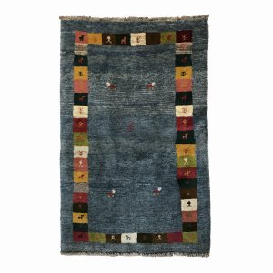 خرید                     گبه دستبافت دو متری کد 2396