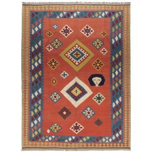 خرید                     گلیم دستباف چهار و نیم متری سی پرشیا کد 171339