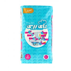 خرید                     پوشک مای بیبی آبی سری مهربان با پوست سایز 5 بسته 10 عددی