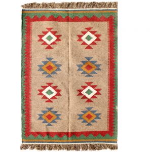 خرید                     گلیم دستبافت دو و نیم متری مدل قشقایی کد GH99014