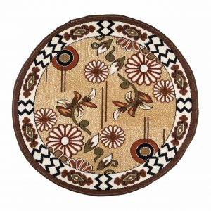 خرید                     گلیم ماشینی پارمیس طرح یکتا دایره