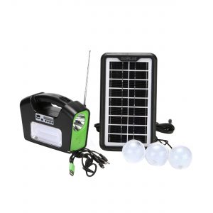خرید                     سیستم روشنایی خورشیدی جی دی سوپر مدل GD-16 مجموعه 6 عددی