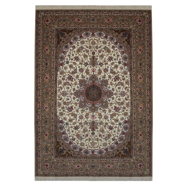 خرید                     فرش دستبافت شش و نیم متری مدل اصفهان کد 1035