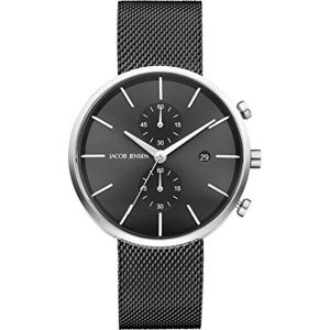خرید                     ساعت مچی عقربه ای مردانه جیکوب جنسن مدل Linear Series 626