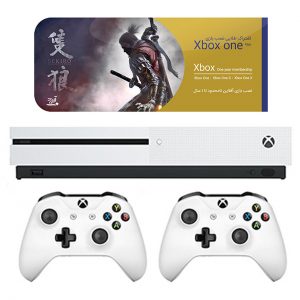 خرید مجموعه کنسول بازی مایکروسافت مدل Xbox One S ظرفیت 1 ترابایت به همراه ۲۰ عدد بازی