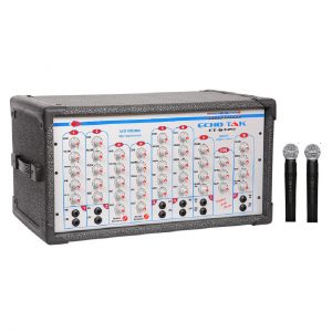 خرید اکو آمپلی فایر اکو تک مدل 6420 به همراه دو عدد میکروفن بی سیم