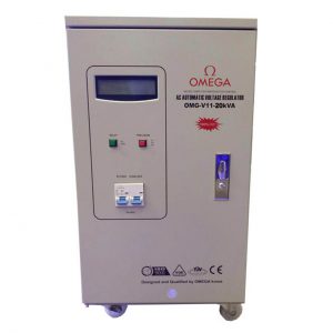خرید استابلایزر سرووموتوری امگا ظرفیت 20KVA