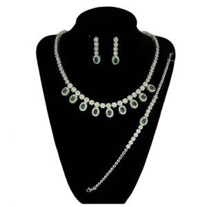 خرید نیم ست نقره زنانه کد 2089