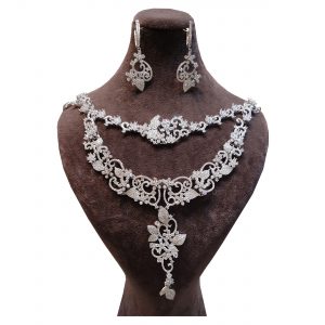 خرید                     نیم ست نقره زنانه مدل 001