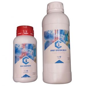 خرید                     رزین اپوکسی مدل CR209 حجم 1500میلی لیتر به همراه هاردنر