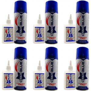 خرید                     چسب 123 استار بلو مدل B100 حجم 400 میلی لیتر مجموعه 6 عددی