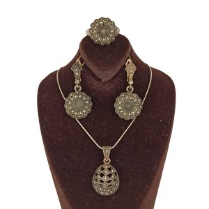 خرید نیم ست نقره زنانه سلین کالا مدل ce-nc24