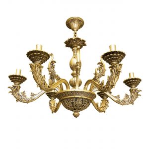 خرید                     لوستر 6 شعله لوسترسازان مدل یاقوت کد L1300-6
