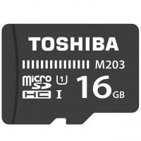 خرید                     کارت حافظه microSDHC توشیبا مدل M203 کلاس 10 استاندارد UHS-I سرعت 100MBps ظرفیت 16 گیگابایت
