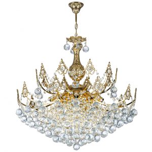 خرید لوستر 15 شعله چشمه نور کد H6645/10