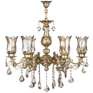 خرید لوستر 12 شعله چشمه نور مدل C2974/6-6-A