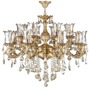 خرید لوستر 16 شعله چشمه نور کد S3574/8.8A