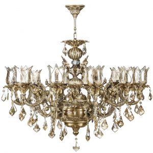 خرید لوستر 12 شعله چشمه نور مدل M3414.6-6-A