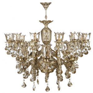 خرید لوستر 18 شعله چشمه نور مدل M3578.6-12-A