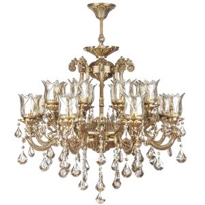 خرید لوستر 16 شعله چشمه نور مدل S3594.8-8-A