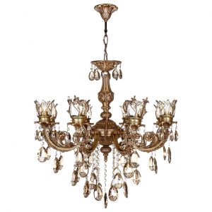 خرید لوستر چشمه نور 8 شعله کد C2806/8