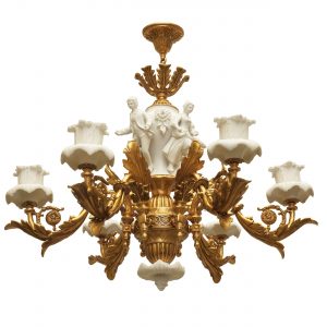 خرید لوستر 6 شعله لوسترسازان مدل مانی کد L13286-6